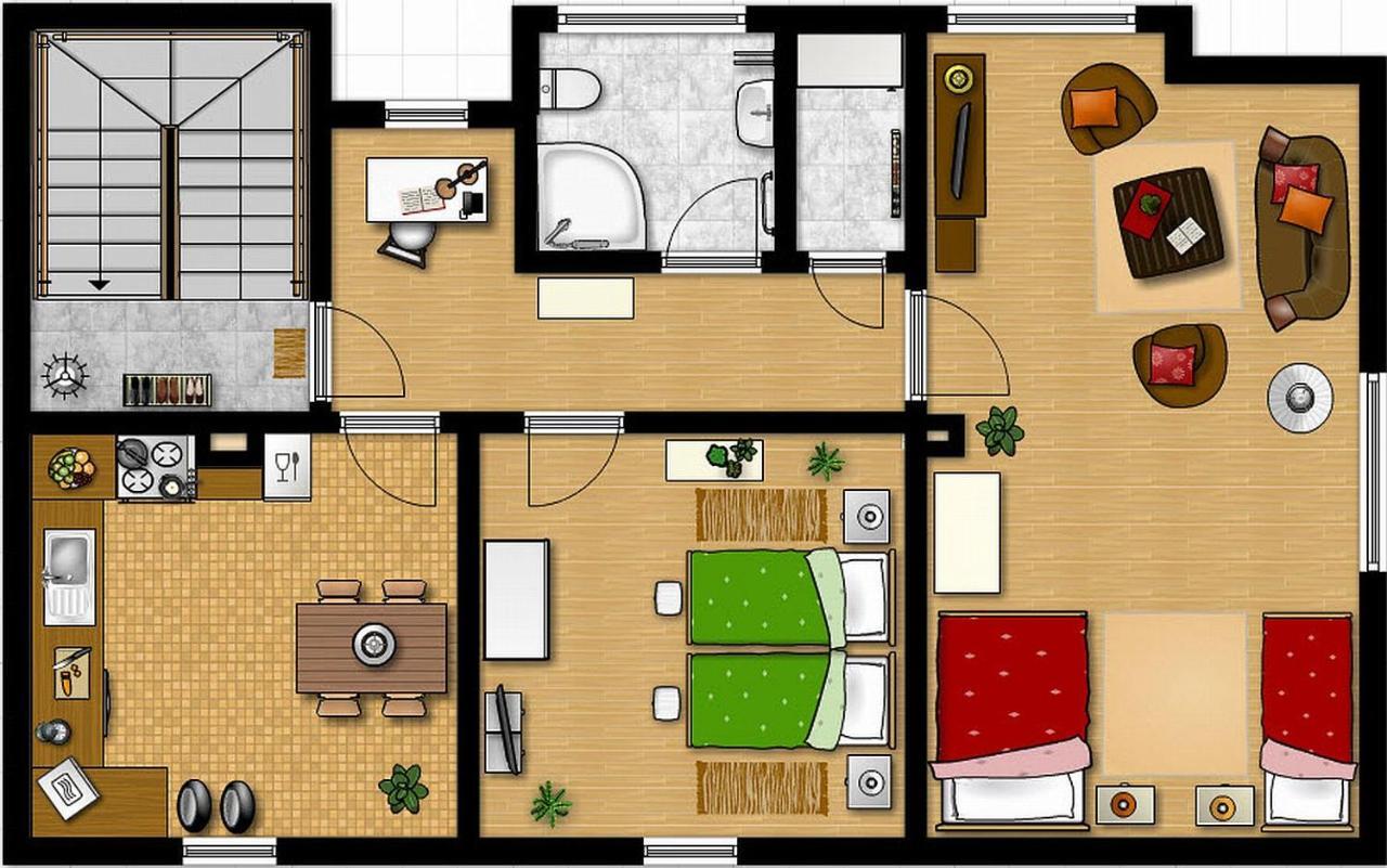 Haus Homann-Schneider, Apartment Stefan Wetter  Zewnętrze zdjęcie